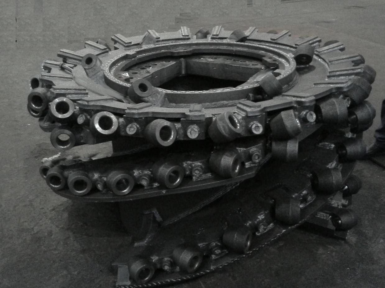 采煤機螺旋滾筒